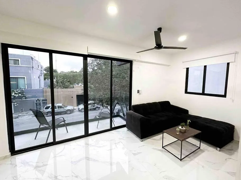 Apartment Ferienwohnung Modern Beautiful Loft 8 Min Away From The Beach! Playa del Carmen