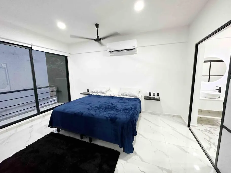Apartment Ferienwohnung Modern Beautiful Loft 8 Min Away From The Beach! Playa del Carmen Mexiko